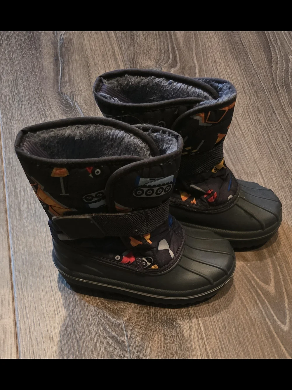 The Children's Place Toddler Boy Construction Snow Set- Boots, coat & snowpant